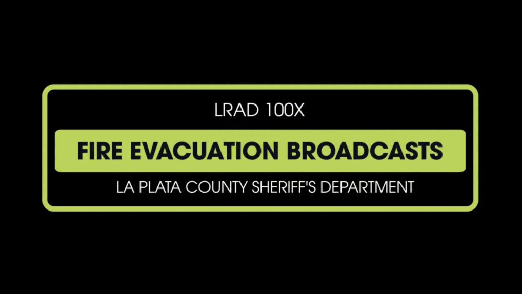 La Plata County, CO Sheriff’s Dept. – Fire Evacuation Notifications