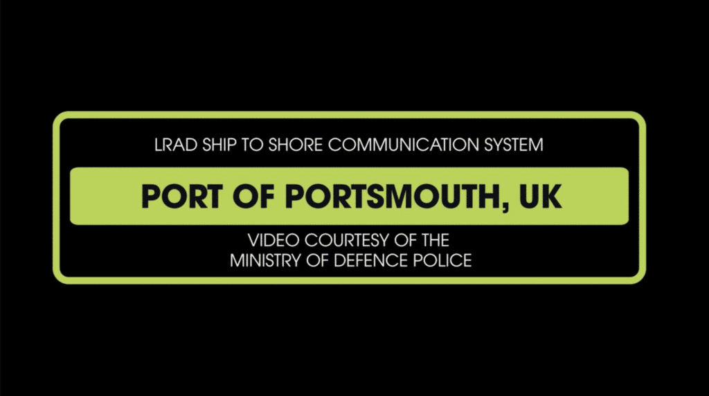 Portsmouth, UK Marine Unit – Ship to Shore Communication