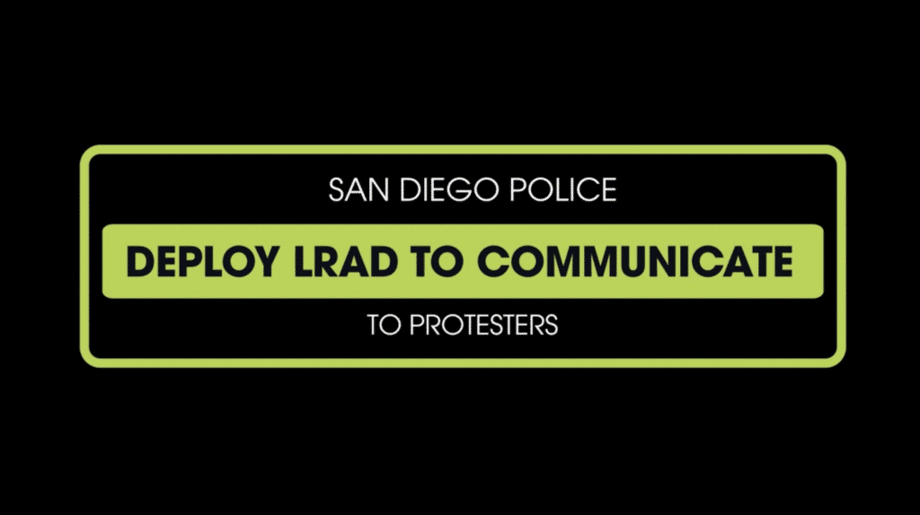 San Diego, CA PD – Crowd and Protest Communications