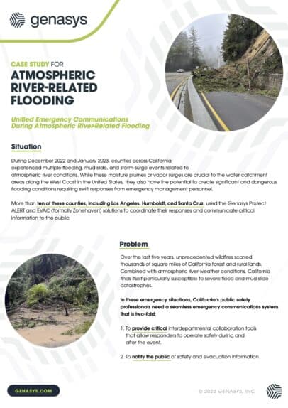 Flooding – Emergency Management