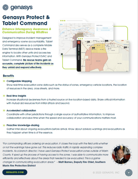 Genasys Protect & Tablet Command