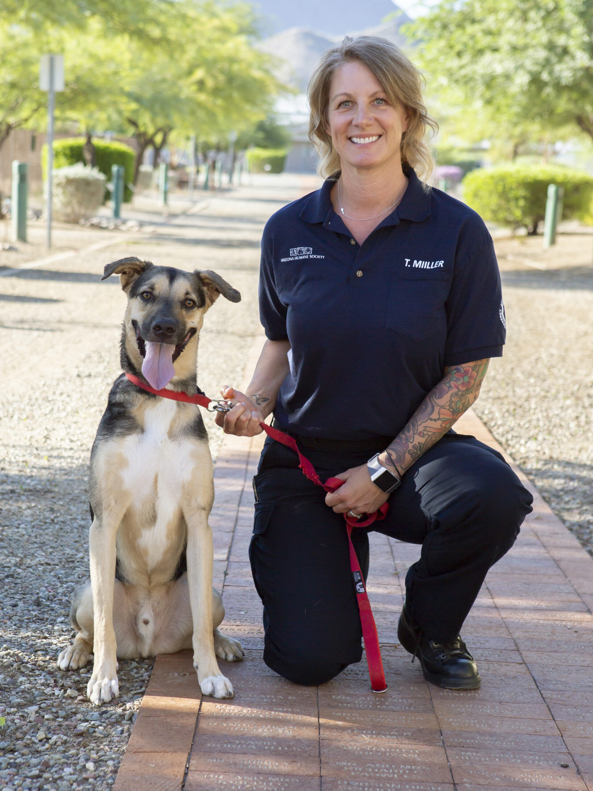 Tracey Miller from the Arizona Humane Society.