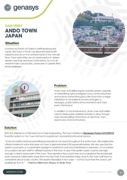 Ando, Japan – Local Government