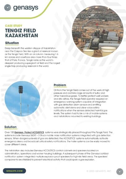 Tengiz Field, Kazakhstan – Oil & Gas