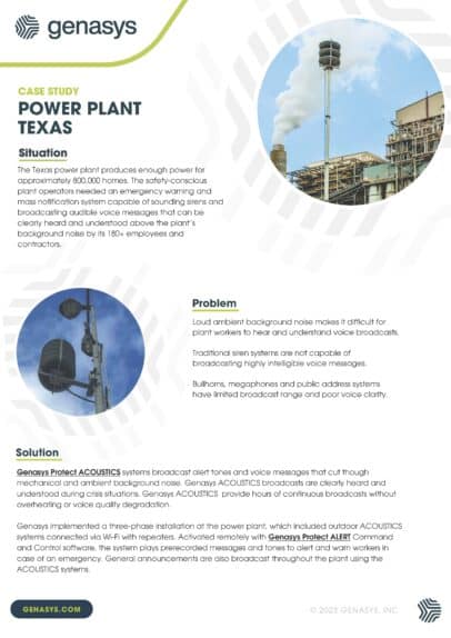 Power Plant, Texas – Utilities