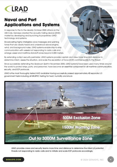 LRAD – Naval & Port Applications & Systems