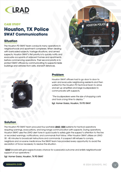 Houston, TX – Law Enforcement – SWAT