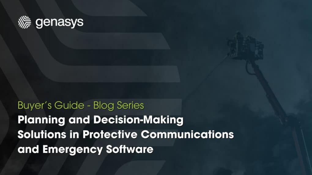Planning and Decision-Making Solutions in Protective Communications and Emergency Software
