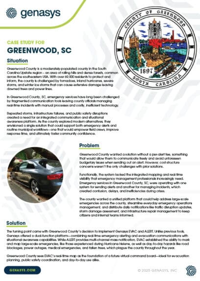Greenwood County, South Carolina