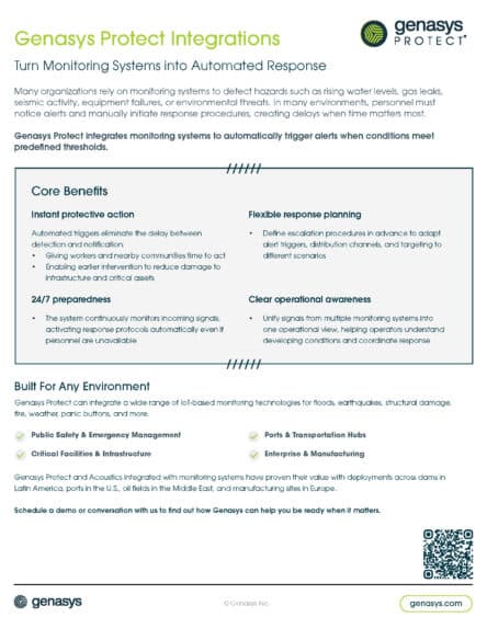 Automated Alerting – Genasys Protect Integrations