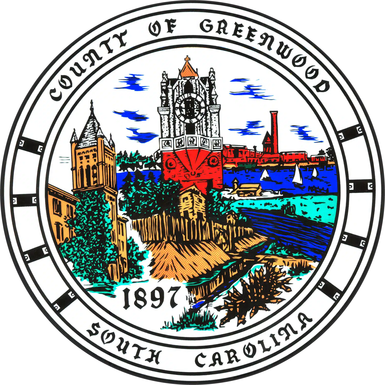 County of Greenwood, SC, Logo