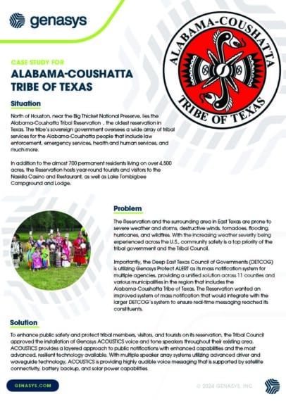 Alabama-Coushatta Tribal Reservation – United States