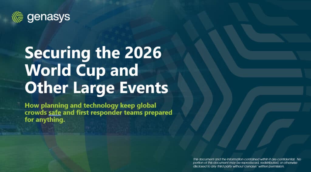 Securing the 2026 World Cup and Other Large Events