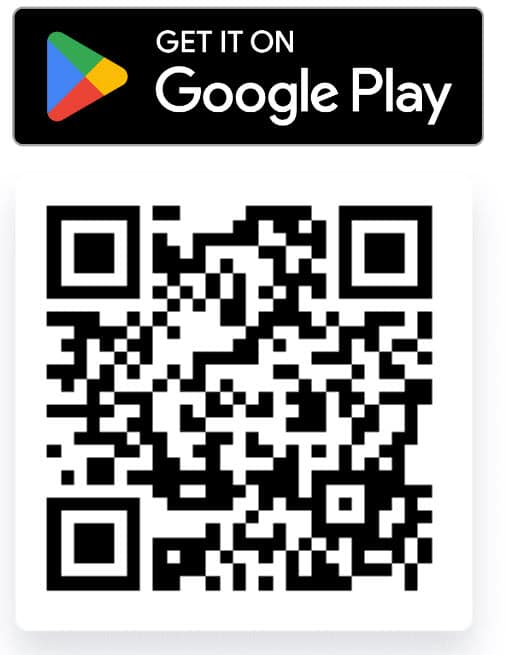 The Google Play logo with a QR code to take you to the Genasys Protect App