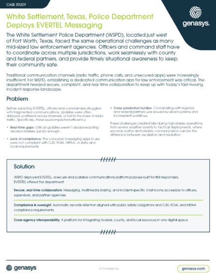 White Settlement, WA Case Study