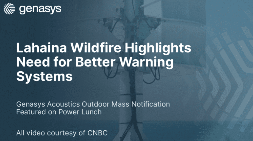 Genasys Acoustics Featured on CNBC