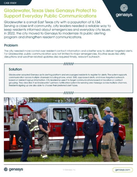 Gladewater, TX Case Study