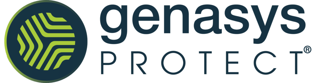 The standard Genasys Protect logo